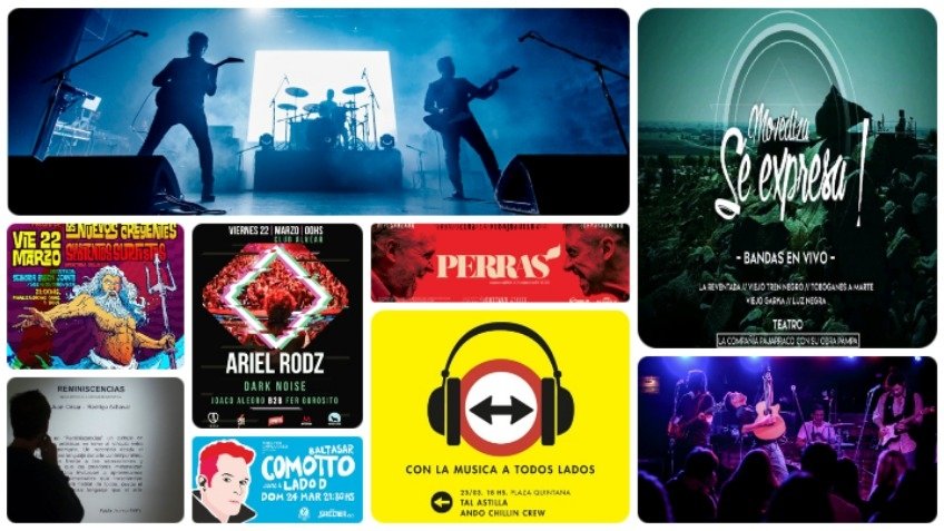 Extensa agenda para el fin de semana